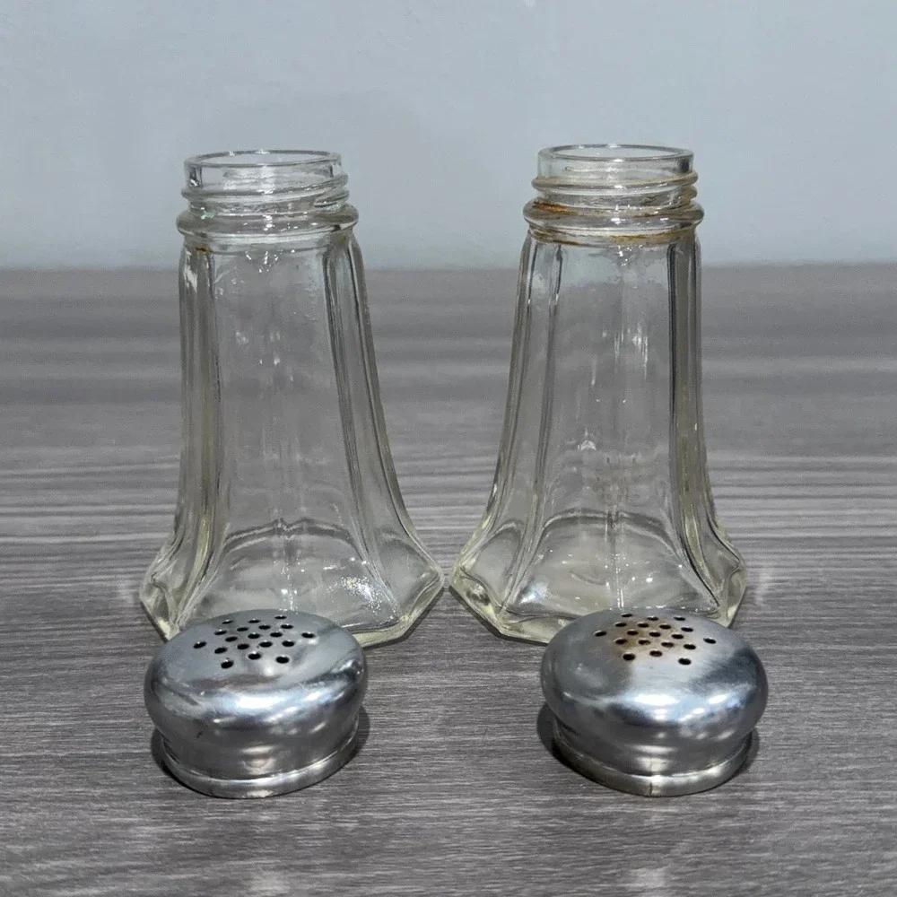 Brockway Glass Company salt top circle